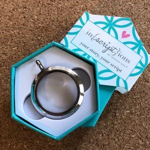 Origami Owl Large Silver Twist Base
